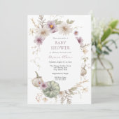  pompoen Paarse Vrijgezellenfeest Kaart (Staand voorkant)