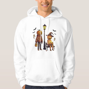 Pompoen Pals Hoodie – Griezeld Grut Halloween Stre