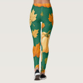 Pompoen Parade Leggings (Achterkant)