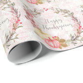 Pompoen Paradijs Thanksgiving Cadeaupapier (Rol Hoek)