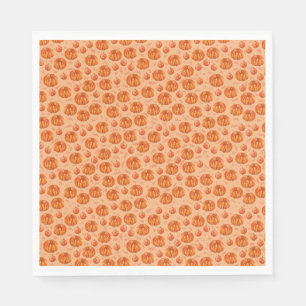 Pompoen party servetten