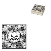 pompoen patch art stempel (Gestempeld)