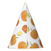 Pompoen Patch Butterfly Fall Bladeren Verjaardag Feesthoedjes (Achterkant)