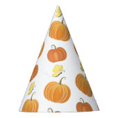 Pompoen Patch Butterfly Fall Bladeren Verjaardag Feesthoedjes (Voorkant)