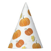 Pompoen Patch Butterfly Fall Bladeren Verjaardag Feesthoedjes (Links)