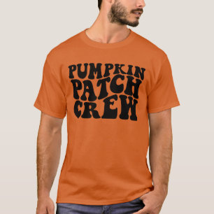 Pompoen Patch Crew Familie Halloween Pompoen Patch T-shirt