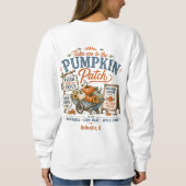 Pompoen Patch Crew Familie Matching Trui (Achterkant)