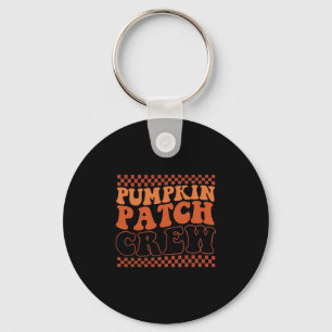 Pompoen Patch Crew Grappige Pompoen Patch Squad Be Sleutelhanger