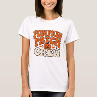 Pompoen Patch Crew, Herfst Pompoen Plukseizoen T-shirt