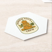 Pompoen Patch Crew Kartonnen Onderzetters (Schuin)