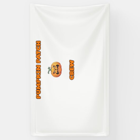 Pompoen Patch Crew Matching Herfst Outfits Classic Spandoek (Verticaal)