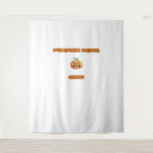 Pompoen Patch Crew Matching Herfst Outfits Classic Wandkleed (Voorkant)