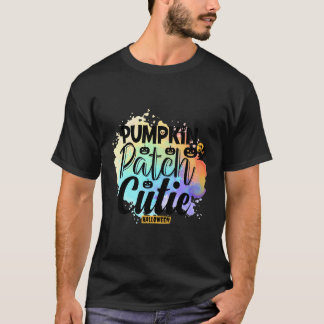 Pompoen Patch Cutie Halloween Herfst T-shirt