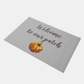 Pompoen Patch Herfst Halloween Deurmat (Schuin)