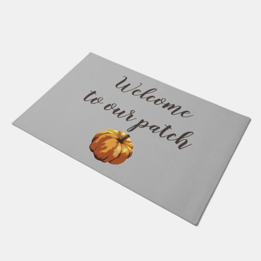 Pompoen Patch Herfst Halloween Deurmat (Schuin)
