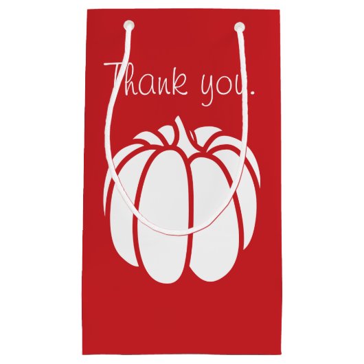 Pompoen Patch in Cherry Gift Bag Klein Cadeauzakje (Voorkant)