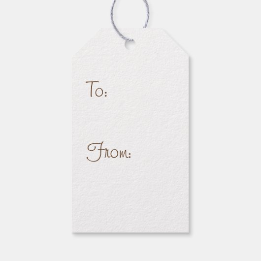 Pompoen Patch in Sinaasappel Gift Label Cadeaulabel (Achterkant)