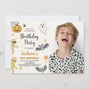 Pompoen Patch Kinder Halloween Verjaardag Uitnodig Kaart