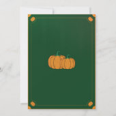 Pompoen Patch Party Een Oogst Verzamelen Delights Kaart (Achterkant)