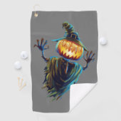 Pompoen Patch Perfectie: Halloween Golf Handdoeken (Insitu)