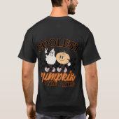  pompoen patch Shirt rustieke Herfst Graphic Te (Achterkant)