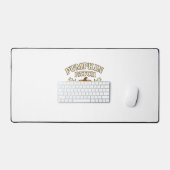 Pompoen Patch Sociale Club � Cozy Herfst Esthetiek Bureaumat (Keyboard & Muis)