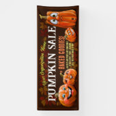 Pompoen Patch-spandoek, herfstfeest, Halloween Spandoek (Verticaal)