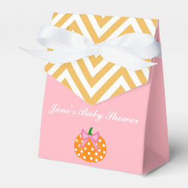 Pompoen Patch Thema Meisje Baby shower Favor Box Bedankdoosjes
