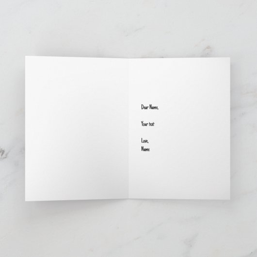 Pompoen Patch Wenskaart Kaart (Binnen)