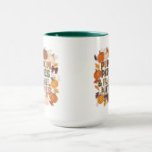 Pompoen Patches & Flanel Matches - Herfst Herfst Mok (Midden)