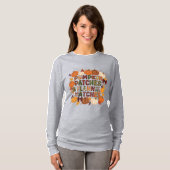 Pompoen Patches & Flanel Matches - Herfst Herfst T T-shirt (Voorkant volledig)