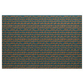 Pompoen Pathe Streep - Thee Stof (Yard (91,4 cm))
