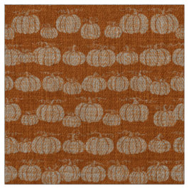 Pompoen Pathe Stripe - Tonaal Oranje Stof