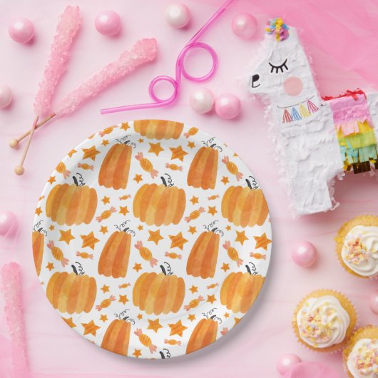 Pompoen Patroon Holloween Partij Papier Bord (Feest)