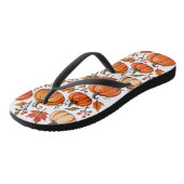 Pompoen patroon teenslippers (Schuin)