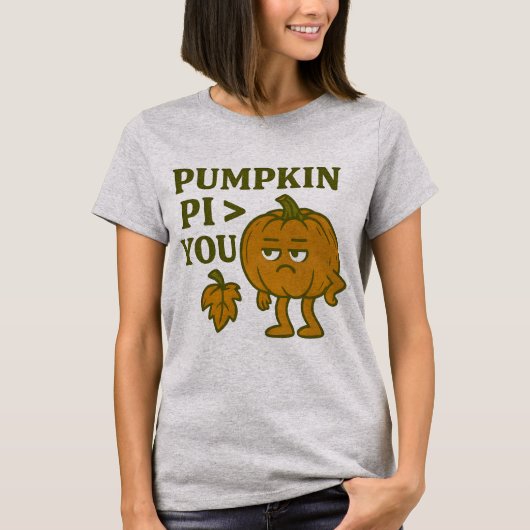 Pompoen Pi Groter Dan Jij T-Shirt | Grappige Wisku (Voorkant)