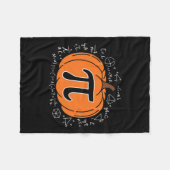 Pompoen Pi Pie Wiskunde Docent Grappige Halloween Fleece Deken (Voorkant (Horizontaal))