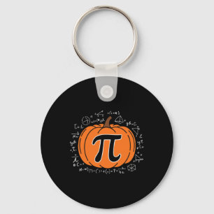 Pompoen Pi Pie Wiskunde Docent Grappige Halloween Sleutelhanger