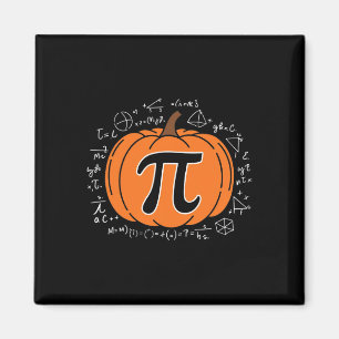 Pompoen Pi Taart Wiskunde Docent Grappig Halloween Magneet