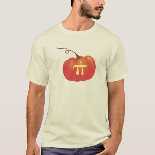 Pompoen Pi Wiskunde Leraar Herfst Thanksgiving Gee T-shirt
