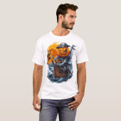 Pompoen Piraat Avontuur T-shirt (Voorkant volledig)