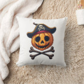Pompoen Piraat � Halloween Schedel Shirt Kussen (Deken)