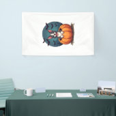 Pompoen Pitbull Glimlach Spandoek (Beurs)