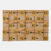 Pompoen Plaid Theedoek (Horizontaal)