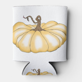 pompoen plat sinaasappel blikjeskoeler