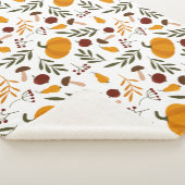 Pompoen, Pomegranaat en peren Sherpa Deken (3/4)