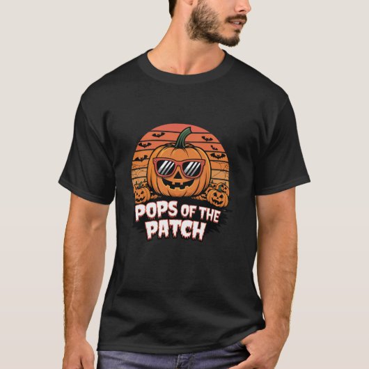 Pompoen Poppen van de Patch Perfect Halloween fami T-shirt (Voorkant)