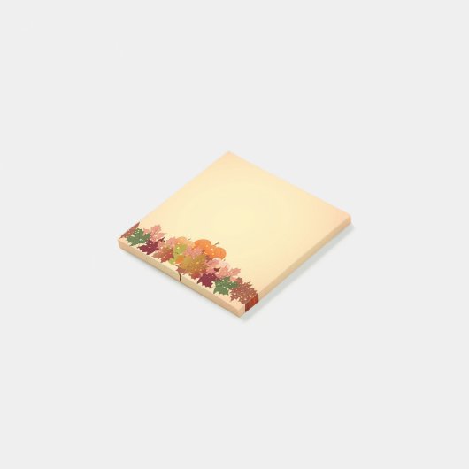 pompoen post-it® notes (Schuin)