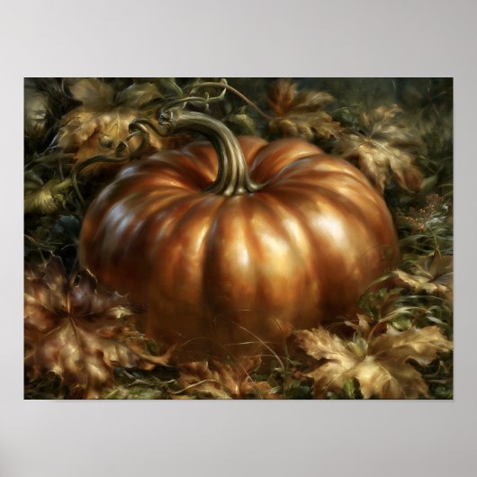 Pompoen Poster (Voorkant)