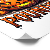 Pompoen Pounder Top voor partner van Ginger Red He Poster (Hoek)